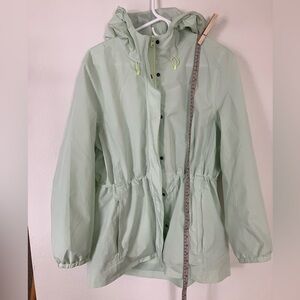 Womens Lands End rain jacket, size M